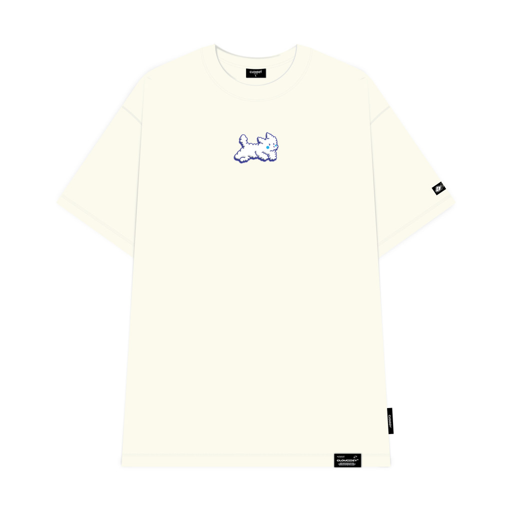 Mô tả Áo phông nữ nam local brand unisex tay lỡ thun form rộng teen cổ tròn oversize CLOUDZY CLOUDOG - 4