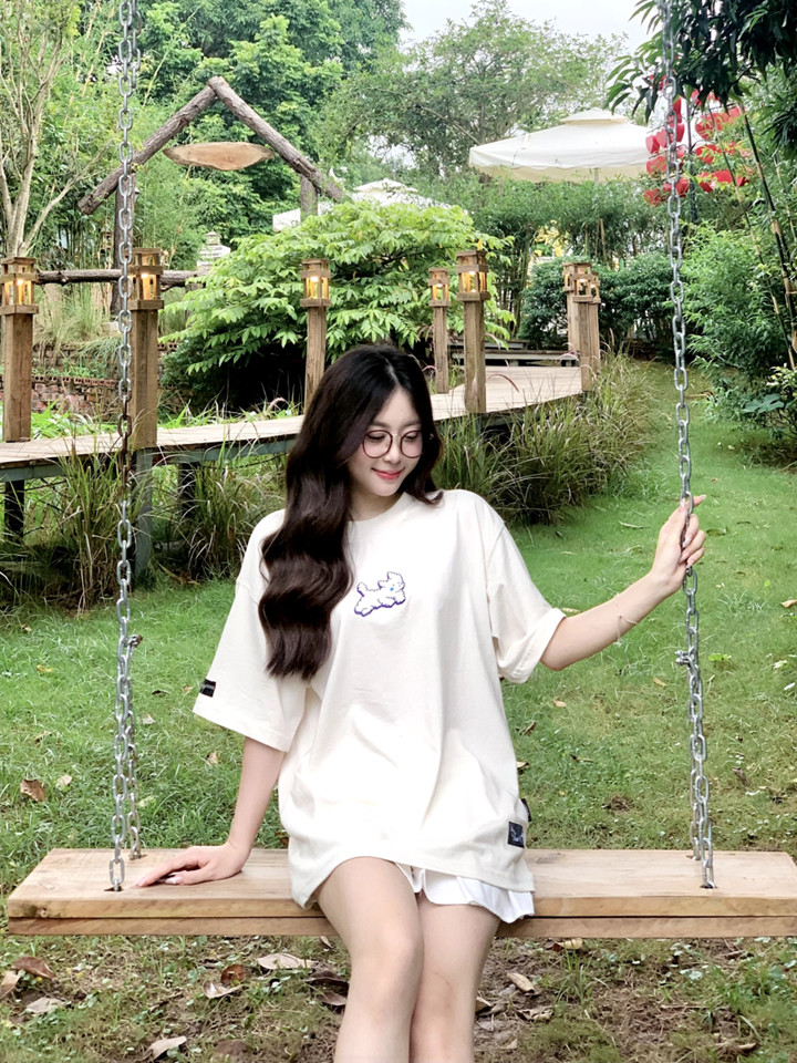 Mô tả Áo phông nữ nam local brand unisex tay lỡ thun form rộng teen cổ tròn oversize CLOUDZY CLOUDOG - 9