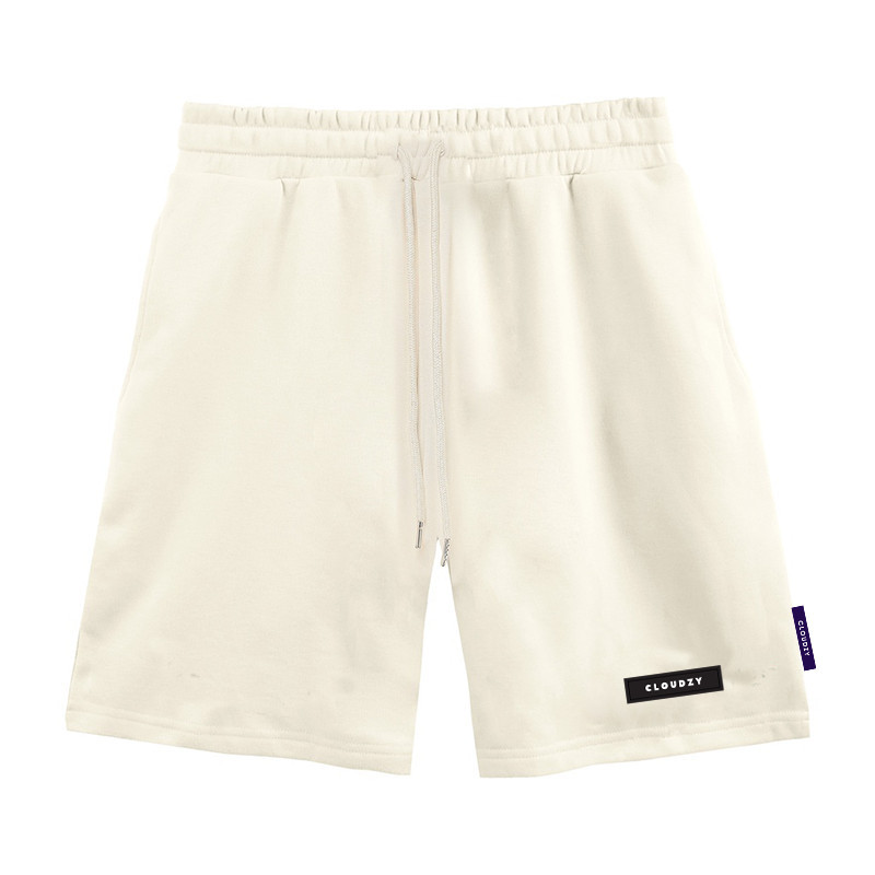 Mô tả Quần đùi nam nữ nỉ cao cấp cotton form rộng mềm mịn unisex ống rộng cạp cao bigsize CLOUDZY QS TRƠN - 4