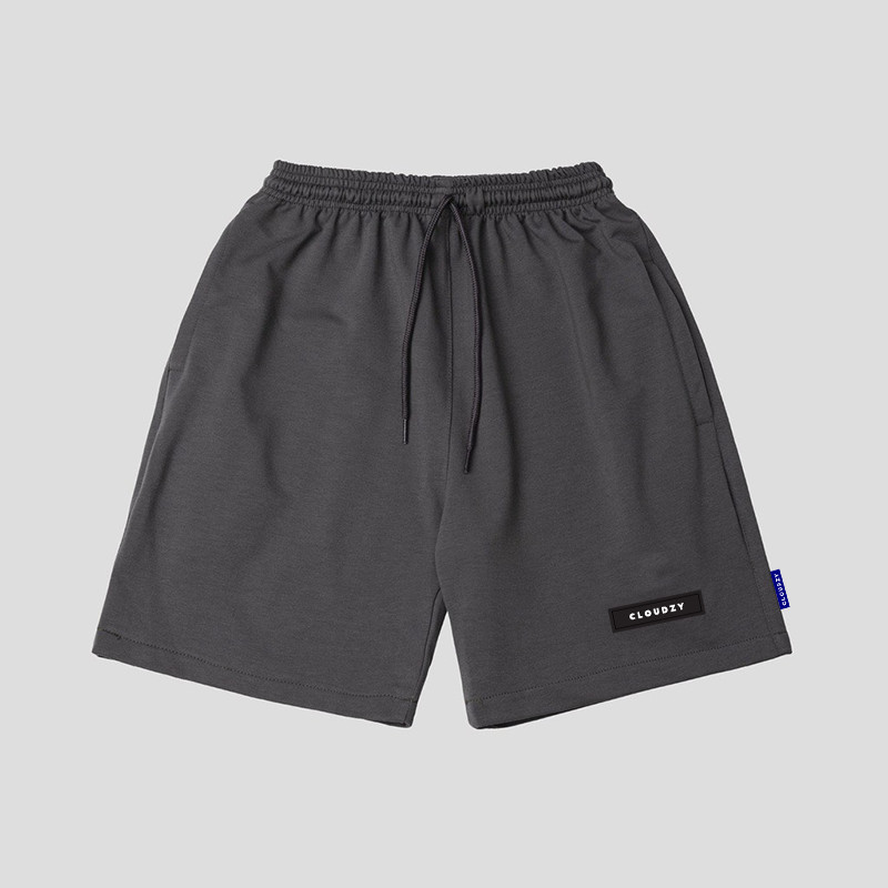 Mô tả Quần đùi nam nữ nỉ cao cấp cotton form rộng mềm mịn unisex ống rộng cạp cao bigsize CLOUDZY QS TRƠN - 5