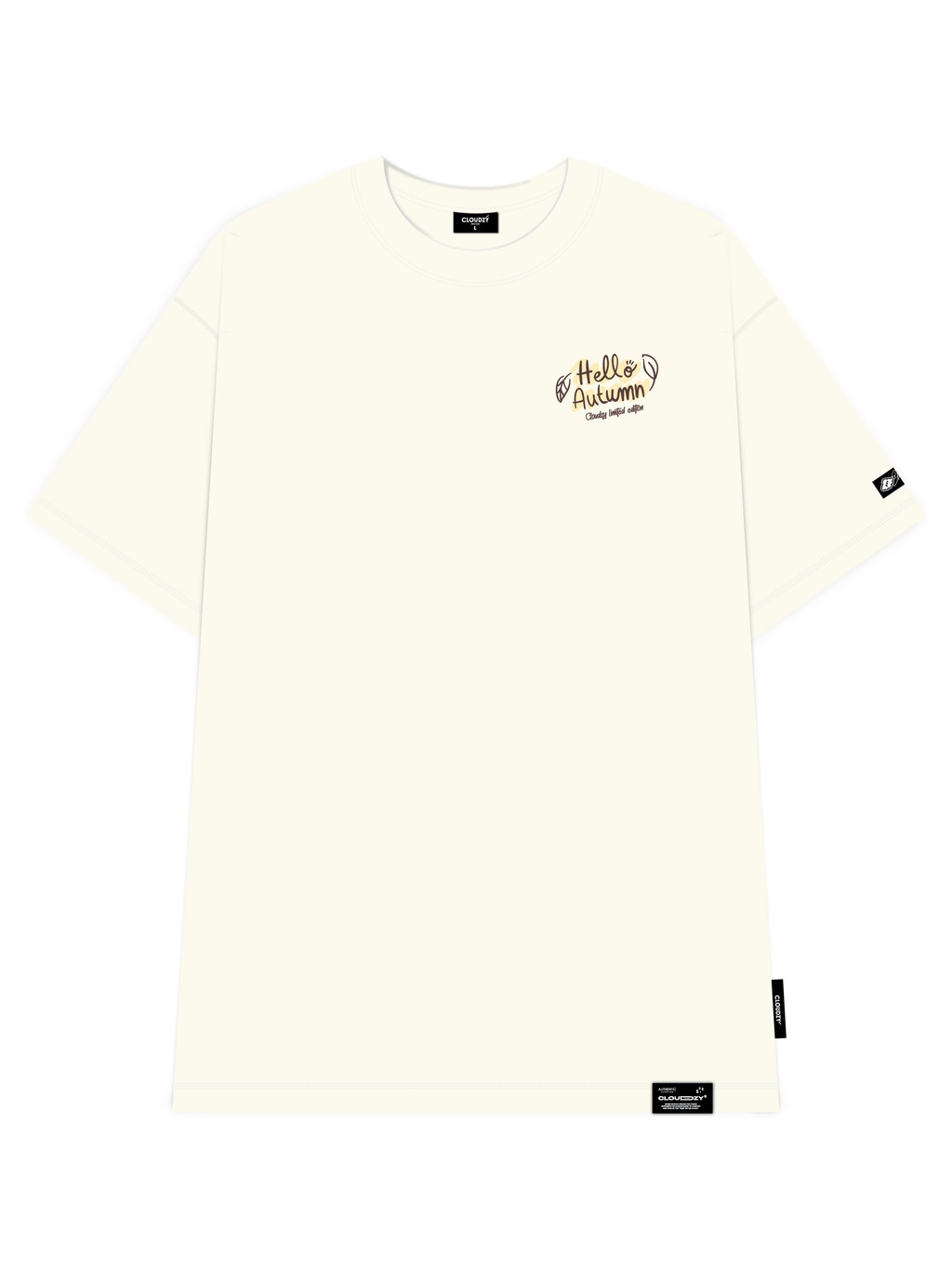 Mô tả Áo phông local brand nam nữ unisex tay lỡ thun CLOUDZY form rộng phong cách Hàn oversize AT FALLING - 4