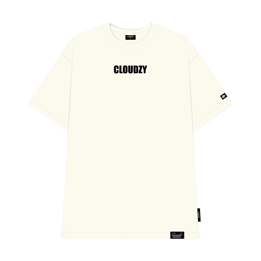 Mô tả Áo thun nữ nam unisex tay lỡ phông local brand form rộng teen cổ tròn oversize  CLOUDZY BASIC TEE 2 - 4