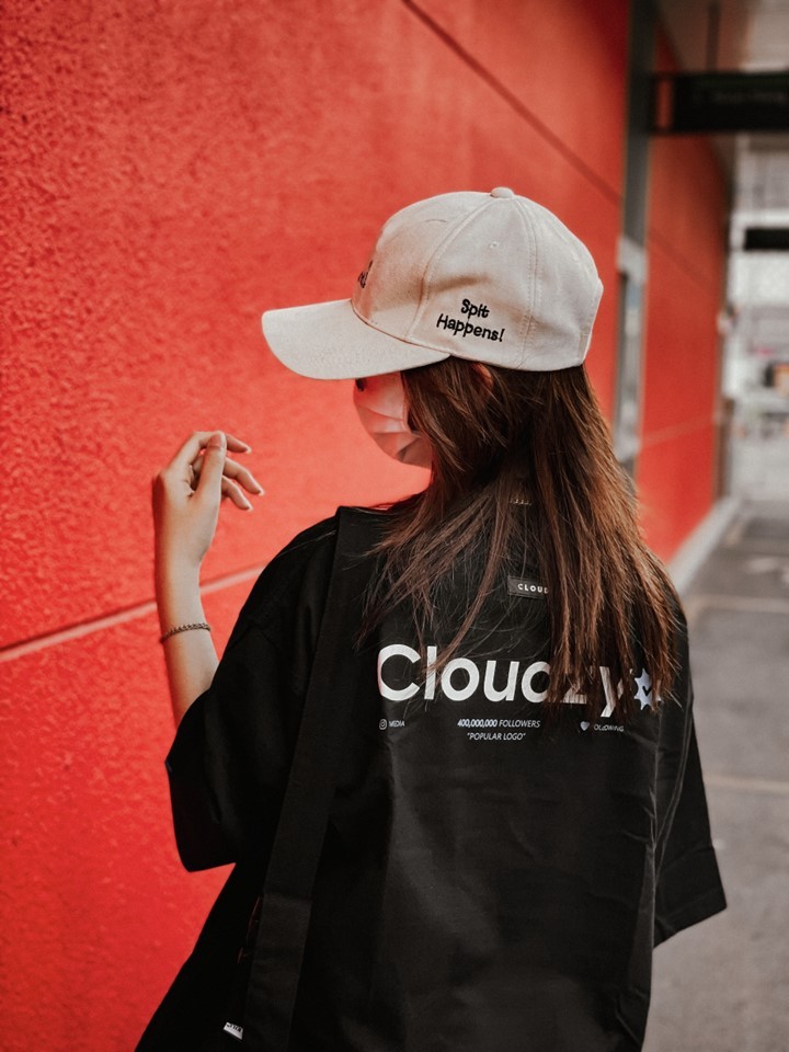 Mô tả Áo phông nữ nam unisex tay lỡ thun form rộng local brand teen cổ tròn oversize CLOUDZY POPULAR - 9