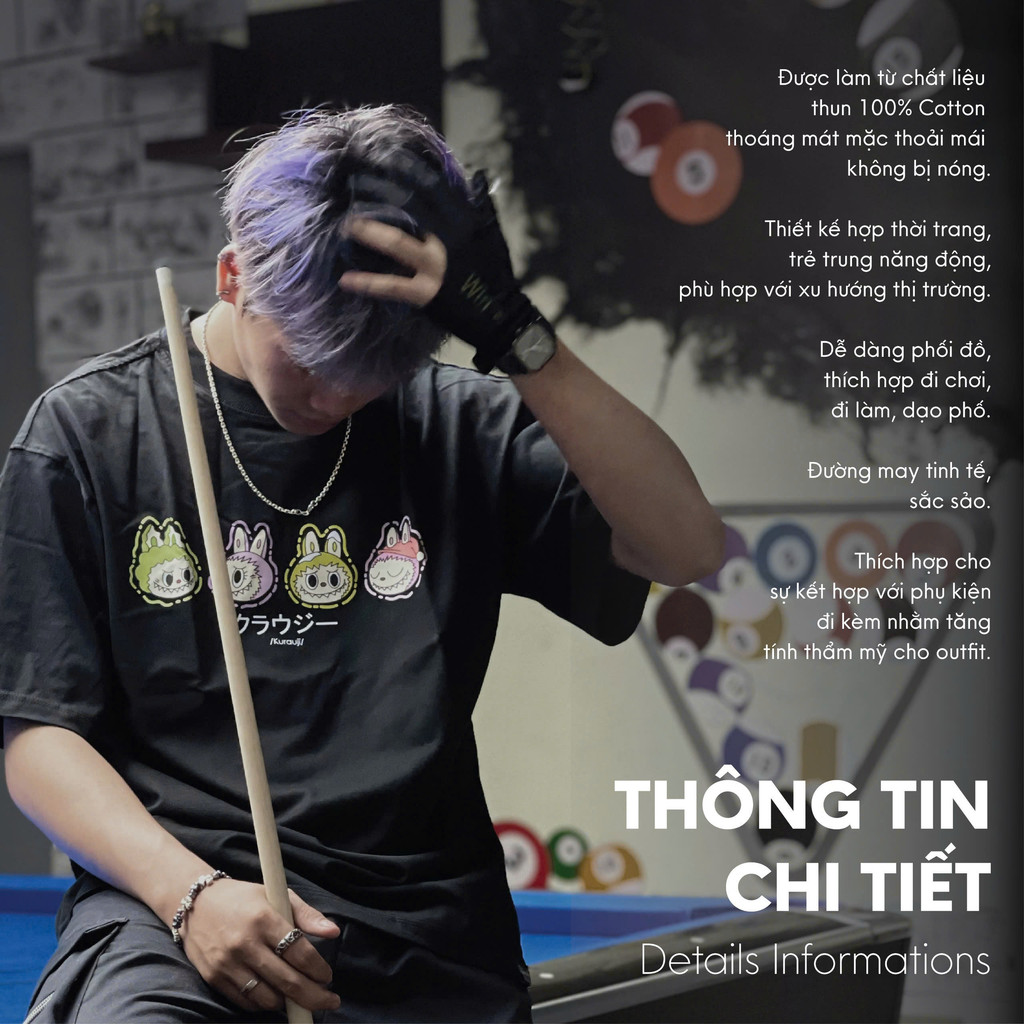 Mô tả Áo thun nam nữ unisex tay lỡ phông local brand form rộng teen cổ tròn oversize cotton  CLOUDZY CROP - 2