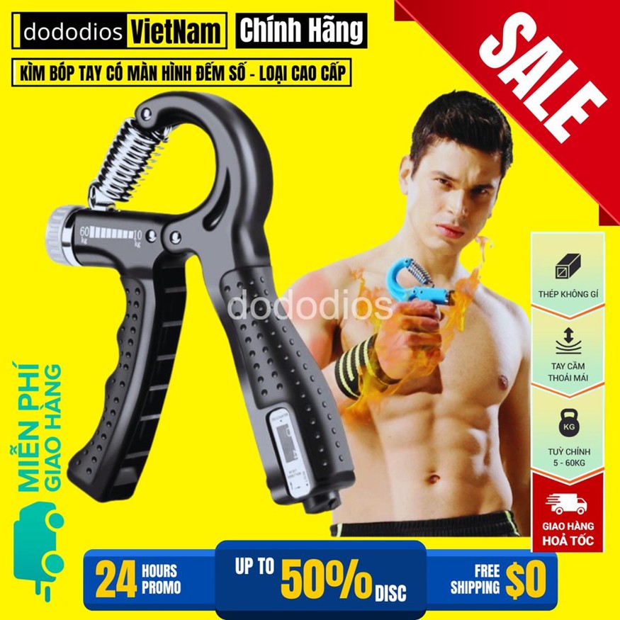 Kìm Bóp Tay Điều Chỉnh Lực Có Đếm Số