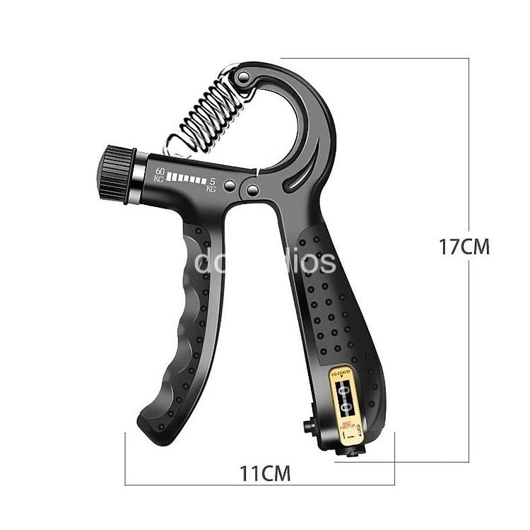 Mô tả Kìm Bóp Tay Kìm Tập Cơ Tay Dụng Cụ Tập Gym Tại Nhà Điều Chỉnh Lực 5-60kg Có Đếm Số Tự Động - 3