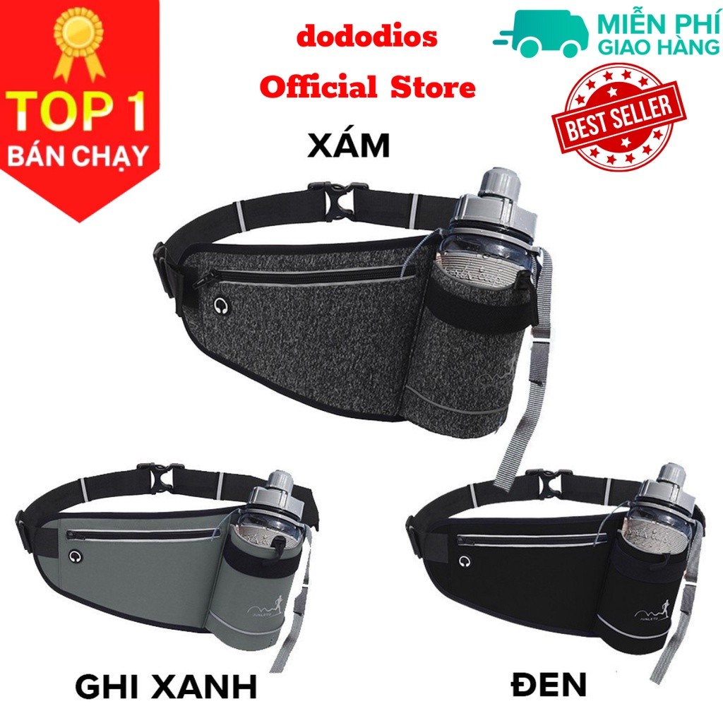 Mô tả Túi Chạy Bộ, Túi Đeo Chạy Bộ Chống Nước, Đeo Bụng Đựng Điện Thoại - Hàng Chính Hãng Dododios - 3
