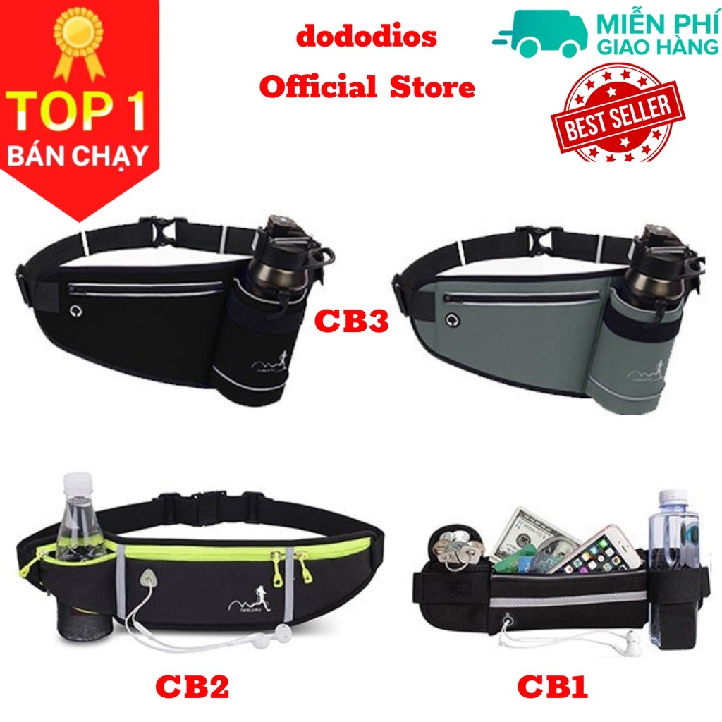Mô tả Túi Chạy Bộ, Túi Đeo Chạy Bộ Chống Nước, Đeo Bụng Đựng Điện Thoại - Hàng Chính Hãng Dododios - 4