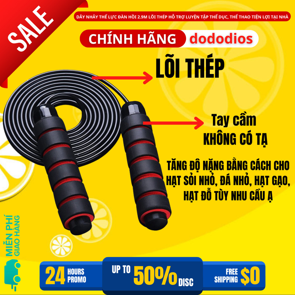 Mô tả Combo 2 Món: Kìm Bóp Tay Có Máy Đếm Tập Cơ Tay Và Dây Nhảy Thể Lực Tập Gym Hiệu Quả - Combo Dây Nhảy Và Kìm Bóp Tay - 1