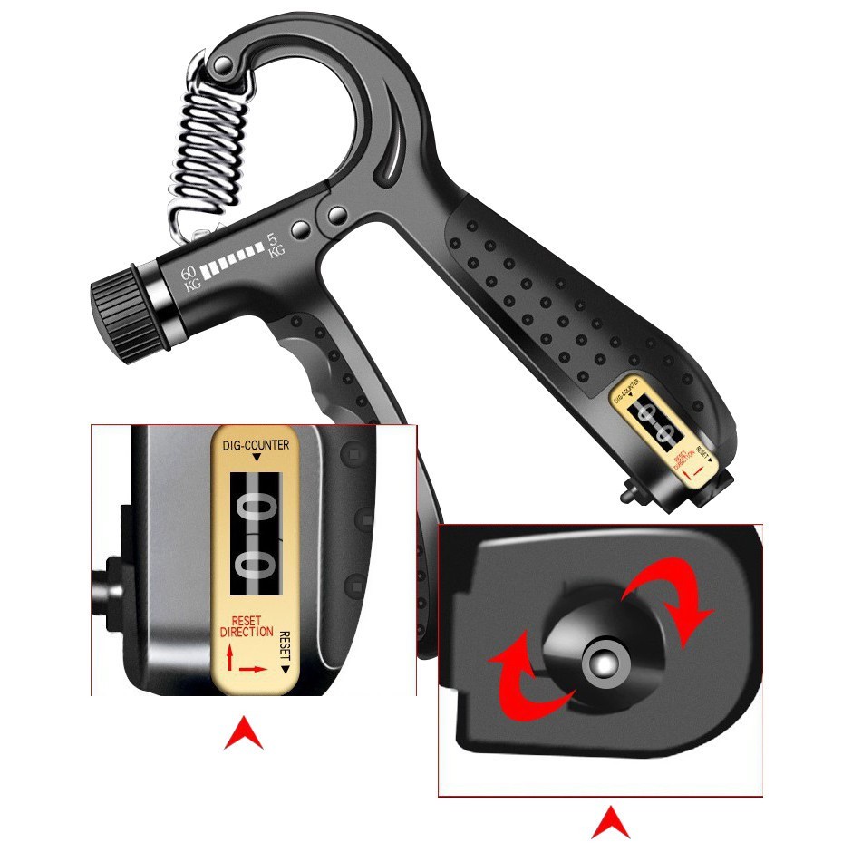 Mô tả Combo 2 Món: Kìm Bóp Tay Có Máy Đếm Tập Cơ Tay Và Dây Nhảy Thể Lực Tập Gym Hiệu Quả - Combo Dây Nhảy Và Kìm Bóp Tay - 7
