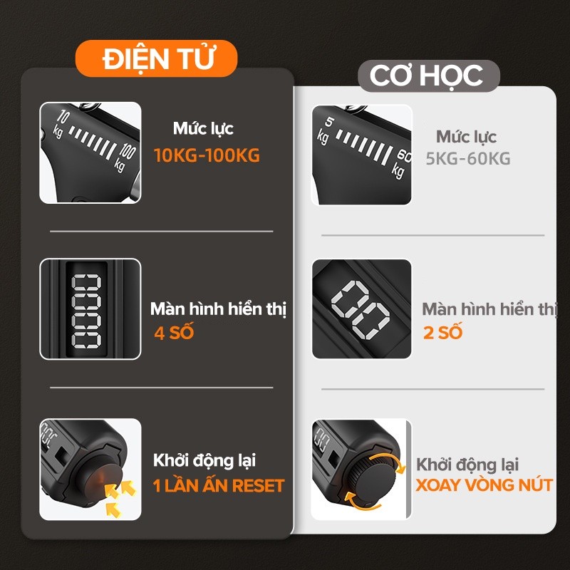 Mô tả Combo 2 Món: Kìm Bóp Tay Có Máy Đếm Tập Cơ Tay Và Dây Nhảy Thể Lực Tập Gym Hiệu Quả - Combo Dây Nhảy Và Kìm Bóp Tay - 8