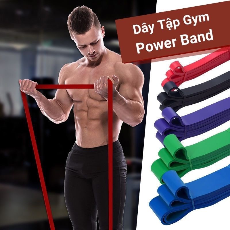 Mô tả Dây Kháng Lực - Dây Trợ Lực Tập Gym Powerband Tập Toàn Thân Chính Hãng Dododios Cực Bền - 2