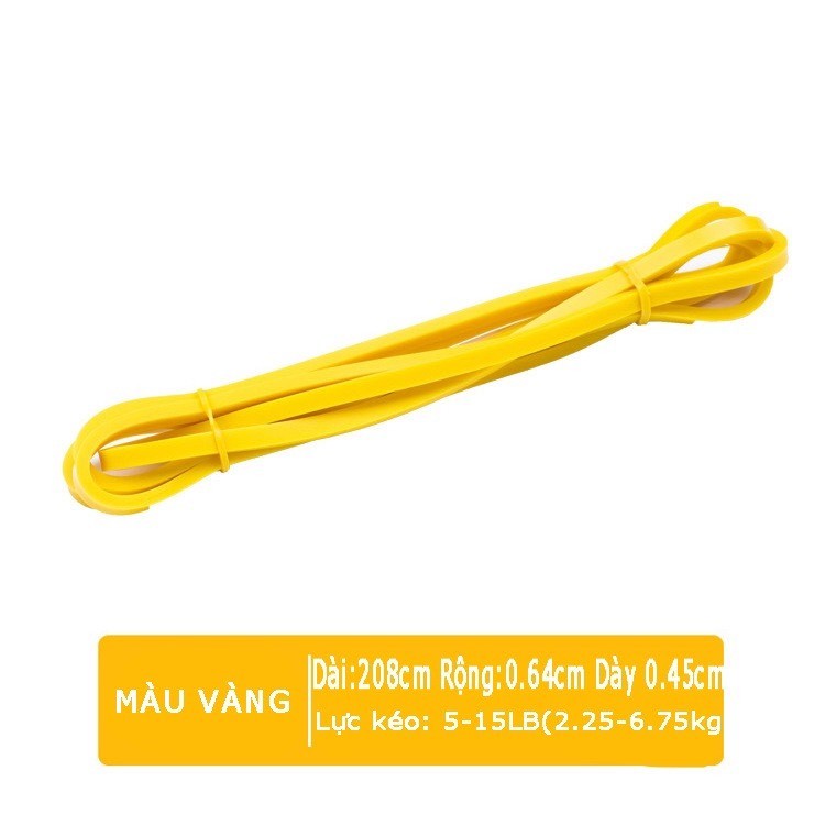 Mô tả Dây Kháng Lực - Dây Trợ Lực Tập Gym Powerband Tập Toàn Thân Chính Hãng Dododios Cực Bền - 7