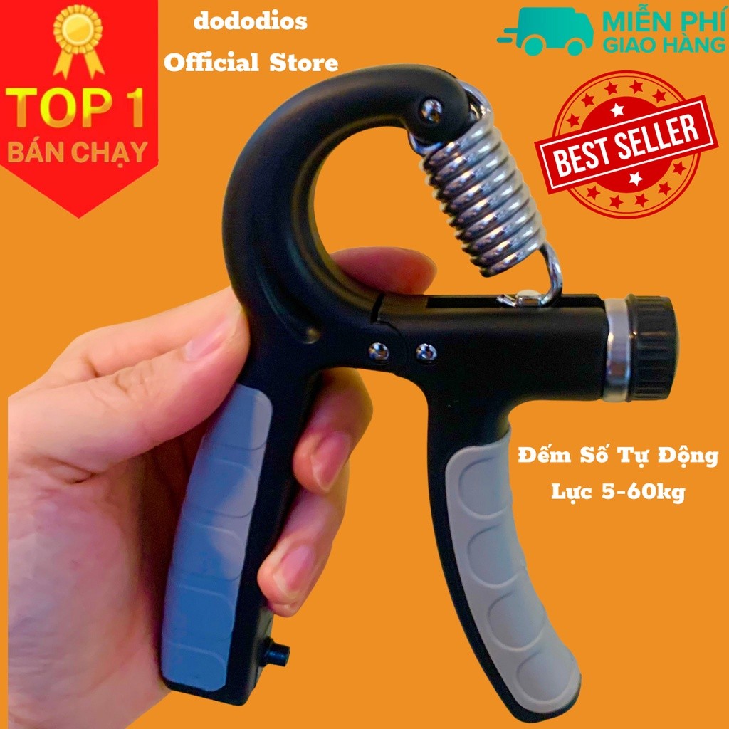 Mô tả Kìm Bóp Tay, Kìm Tập Cơ Tay, Dụng Cụ Tập Gym Tại Nhà Điều Chỉnh Lực Có Đếm 10-100kg Dododios - 5