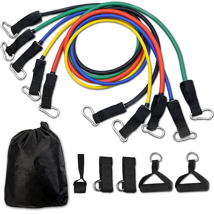 Mô tả Dây Cao Su Ngũ Sắc Tập Gym Tại Nhà Đa Năng Siêu Bền - Hãng Dododios - 7