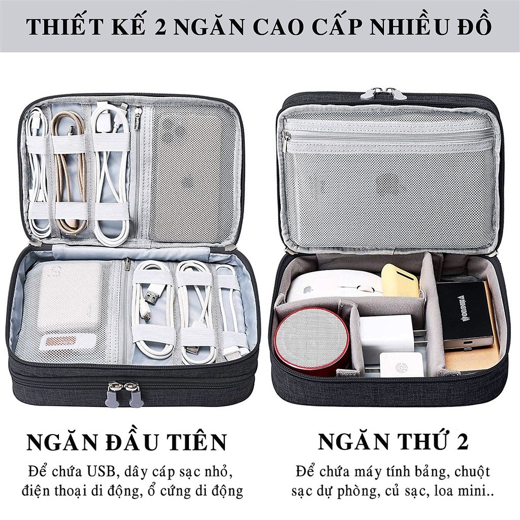 Chống Sốc Túi Đựng Phụ Kiện Dododios