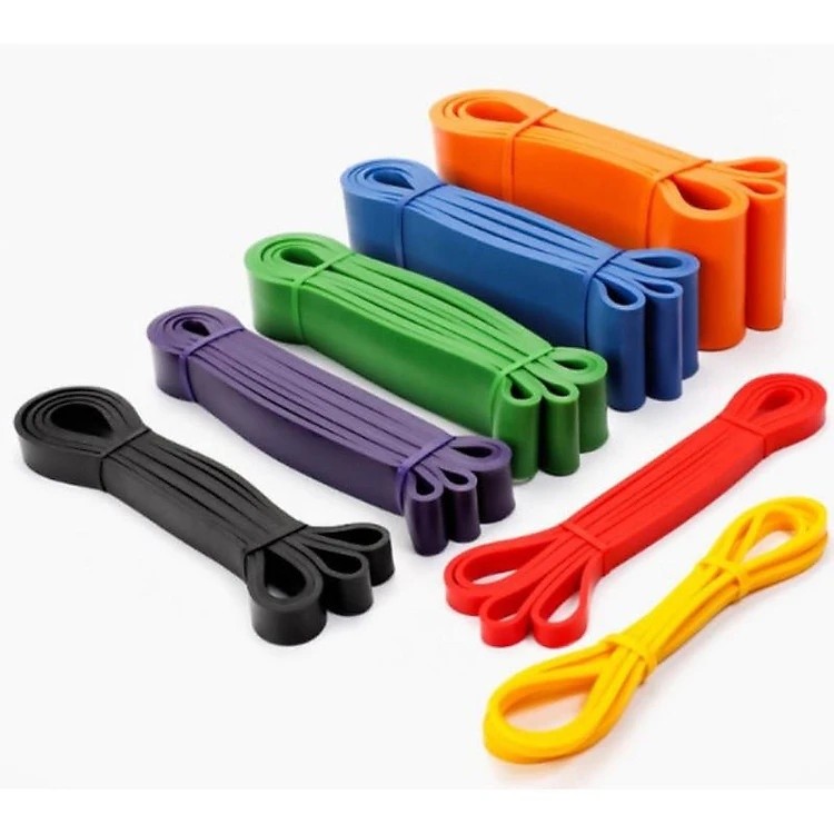 Mô tả Vàng 7kg - Dây Cao Su Kháng Lực Powerband Tập Toàn Thân Chính Hãng Dododios - 3