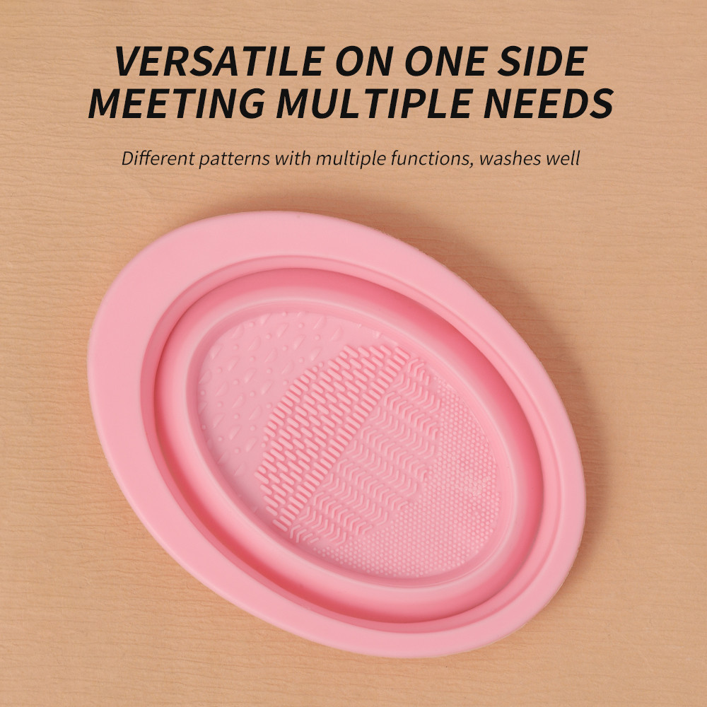 Mô tả 【OVW】1 Hộp silicone Vệ Sinh Cọ Trang Điểm gj0001 - 3