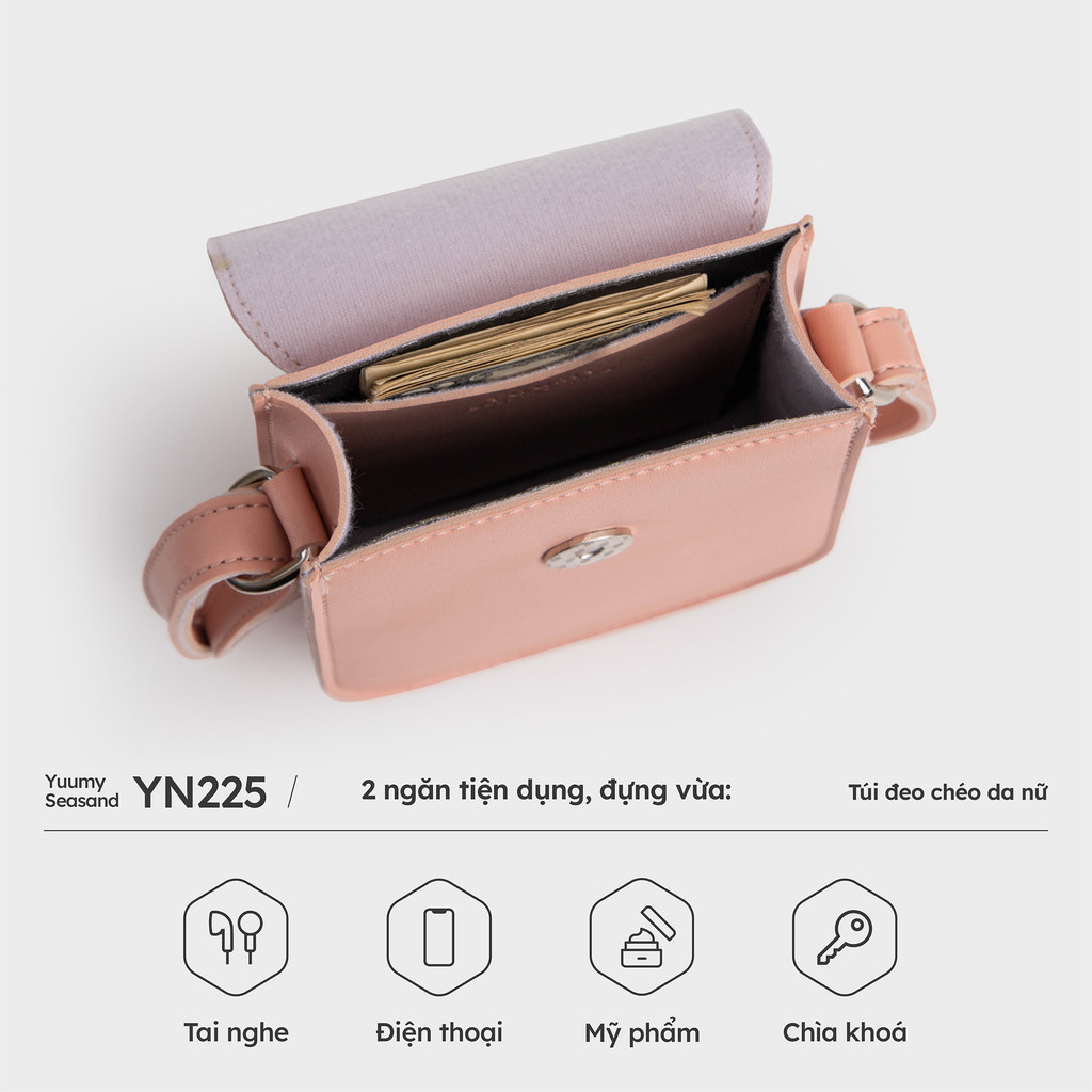 Túi Yuumy YN225 chi tiết bên trong