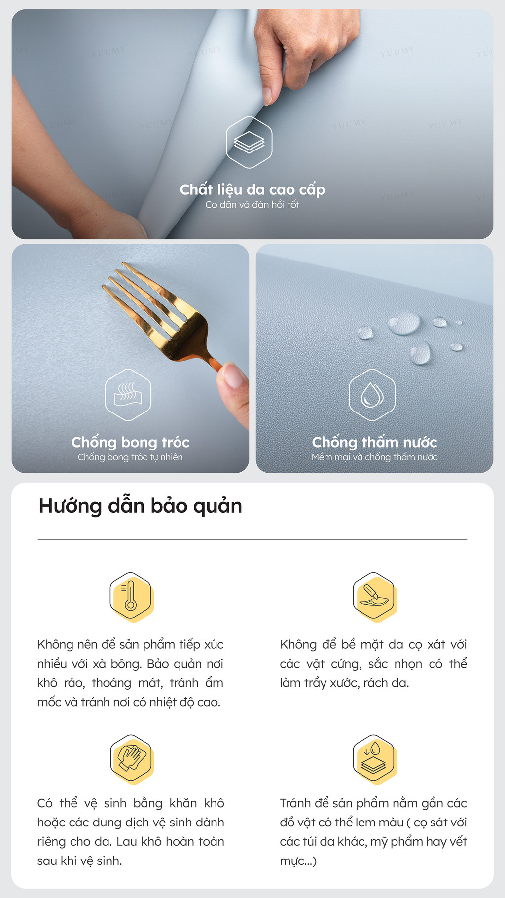 Túi Yuumy YN212 Seasand - Ảnh 11