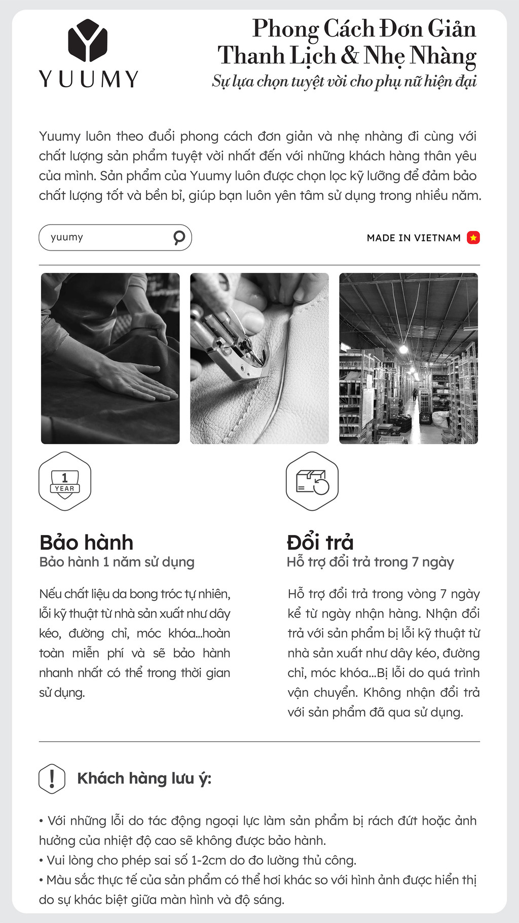Túi Yuumy YN212 Seasand - Ảnh 12