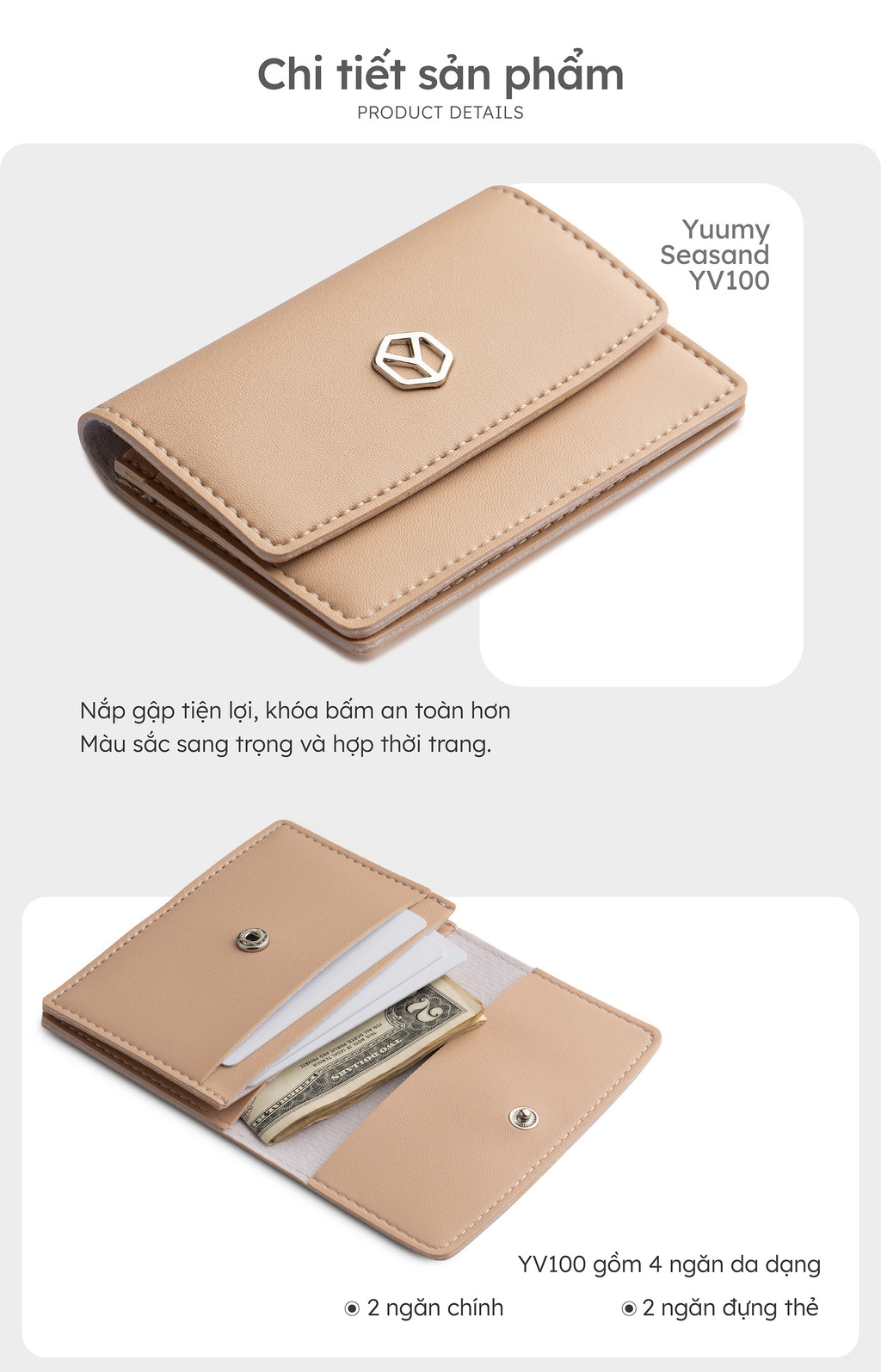 Ví Yuumy YV100 cầm tay