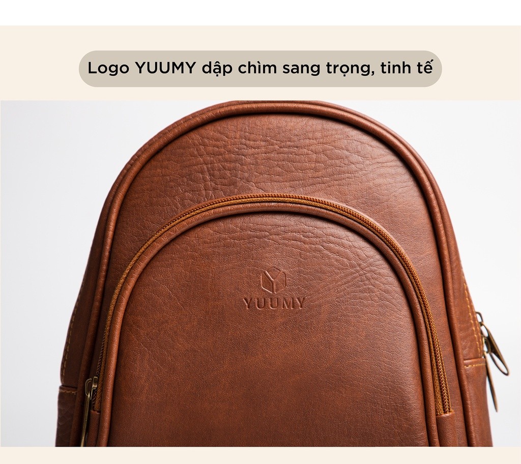 Mô tả Balo Yuumy (Thời trang nữ cỡ trung - Balo da YBA4) - 3