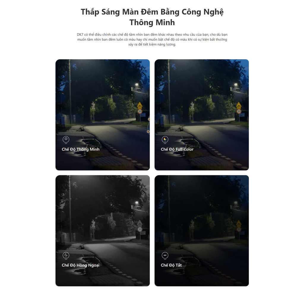 Mô tả Camera Wifi ngoài trời Imou Cruiser DK7 I 3MP/5MP I Chống nước IP66 I Loa cảnh báo I Màu về đêm - 2