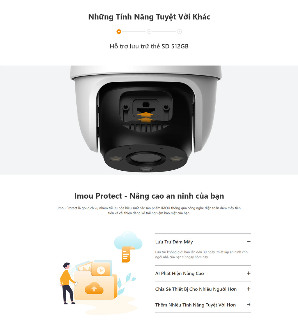 Mô tả Camera Wifi ngoài trời Imou Cruiser DK7 I 3MP/5MP I Chống nước IP66 I Loa cảnh báo I Màu về đêm - 7