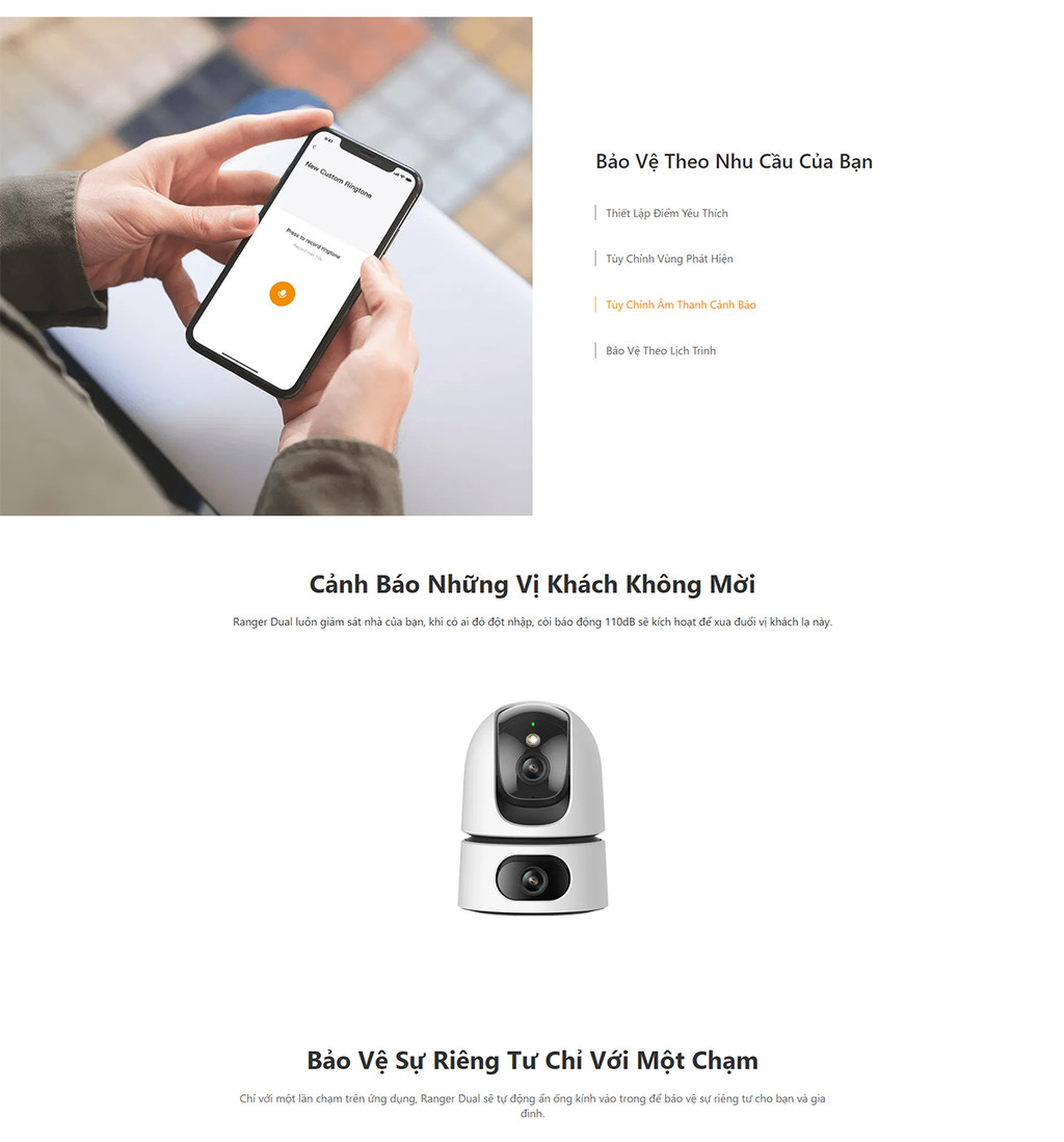Mô tả Camera Wifi trong nhà 2 mắt Imou Ranger Dual I 6MP/10MP I Xoay 360° | Phát hiện con người | Màu về đêm - 4