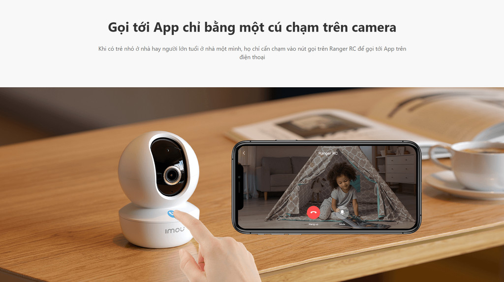 Mô tả Camera Wifi trong nhà Imou Ranger RC I 3MP/4MP/5MP I Nút gọi cảm ứng | Phát hiện con người - 4