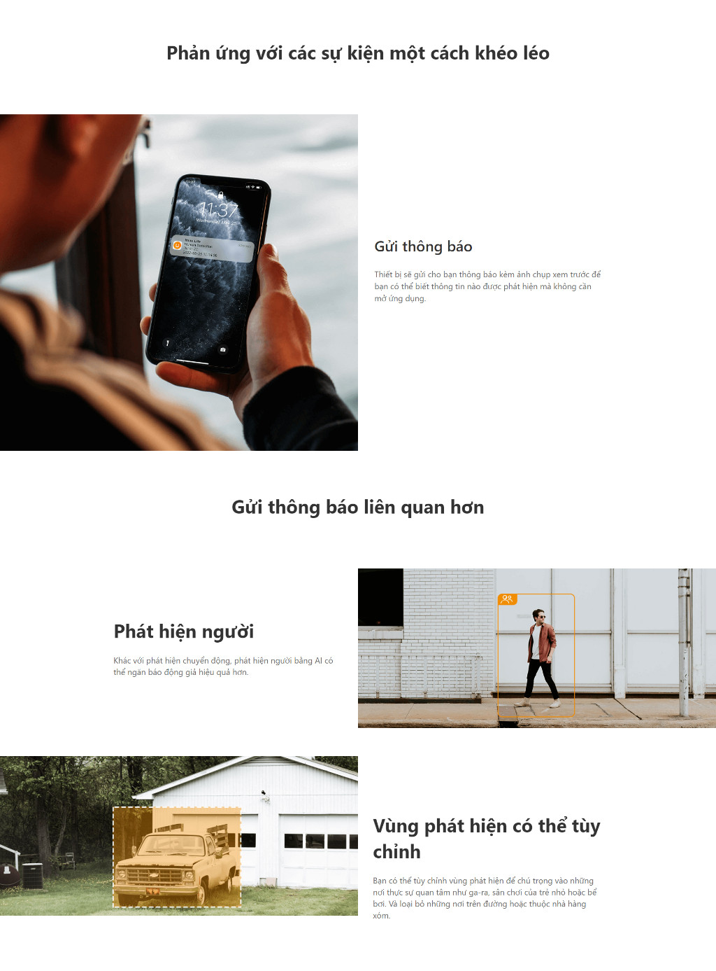 Mô tả Camera Wifi ngoài trời Imou Bullet 2C I 3MP/5MP I IPC-F52P-D I Chống nước IP67 I Màu về đêm - 6