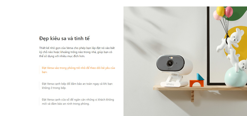 Camera Wifi trong nhà và ngoài trời Imou Versa I IPC-C22FP I Đàm thoại ...