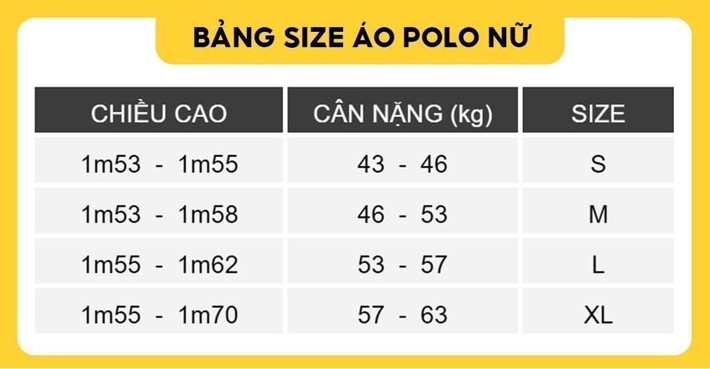 Mô tả Áo polo nữ YODY vải cotton mắt chim gia đình mềm mại chống nhăn nhàu bai gião APN7280 - 6