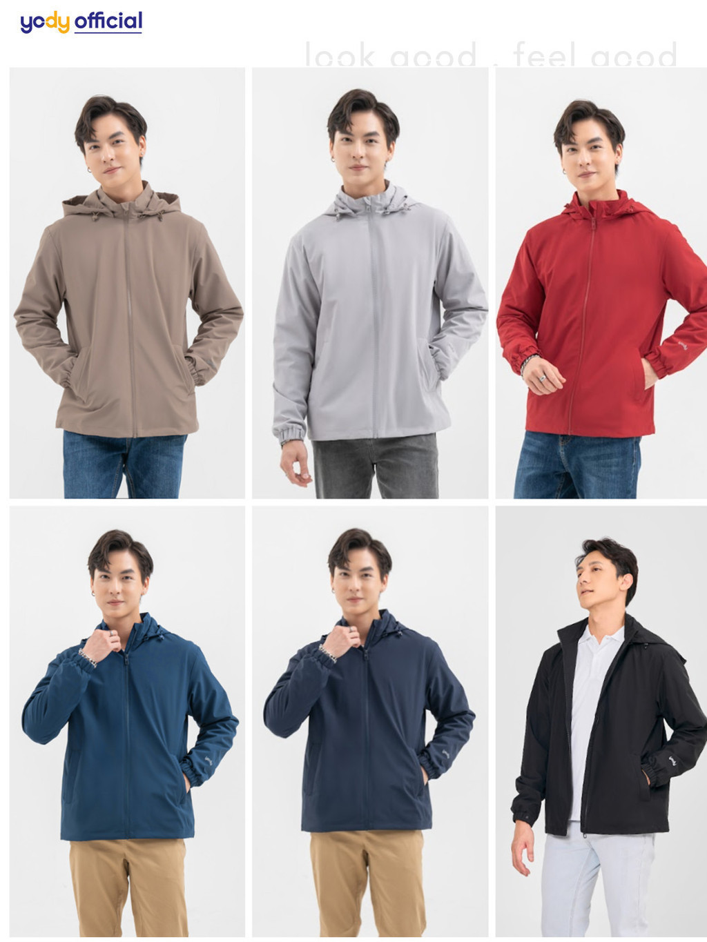 Mô tả Áo khoác gió nam Yody 3C Pro cản gió cản bụi giữ ấm áo khoác thể thao năng động AKM6017 - NGVC - 7