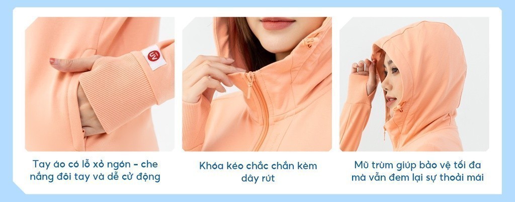 Áo chống nắng Yody ACN6008 - Bảng màu
