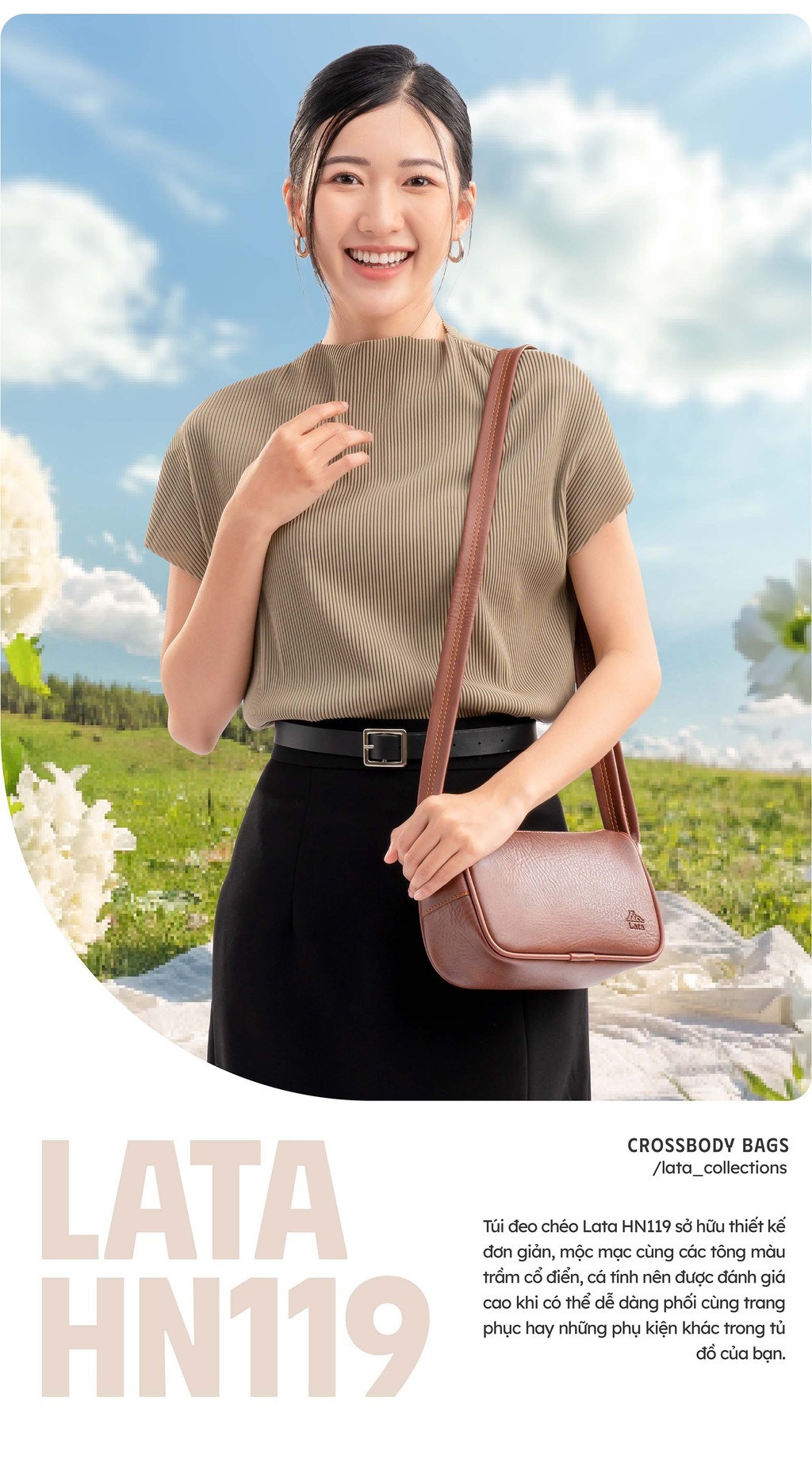 Túi Lata HN119 mặt trước