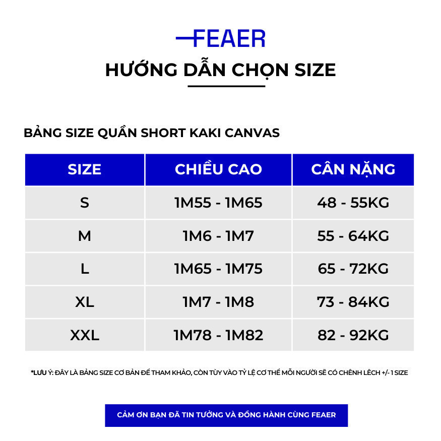 Mô tả Quần Short Nam vải KAKI CANVAS lưng chun, dây rút dễ dàng điều chỉnh, cao cấp, nam tính, trẻ trung, năng động - FEAER - 2