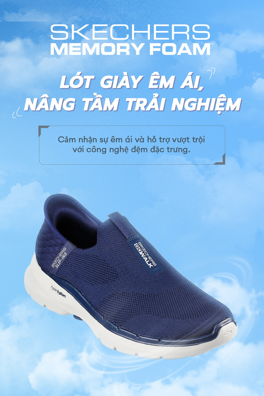Mô tả Giày Thể Thao Nữ Skechers Sport Skech-Air Court Air Wave Thường Ngày-150076-LGMT Air-Cooled Memory Foam - 4