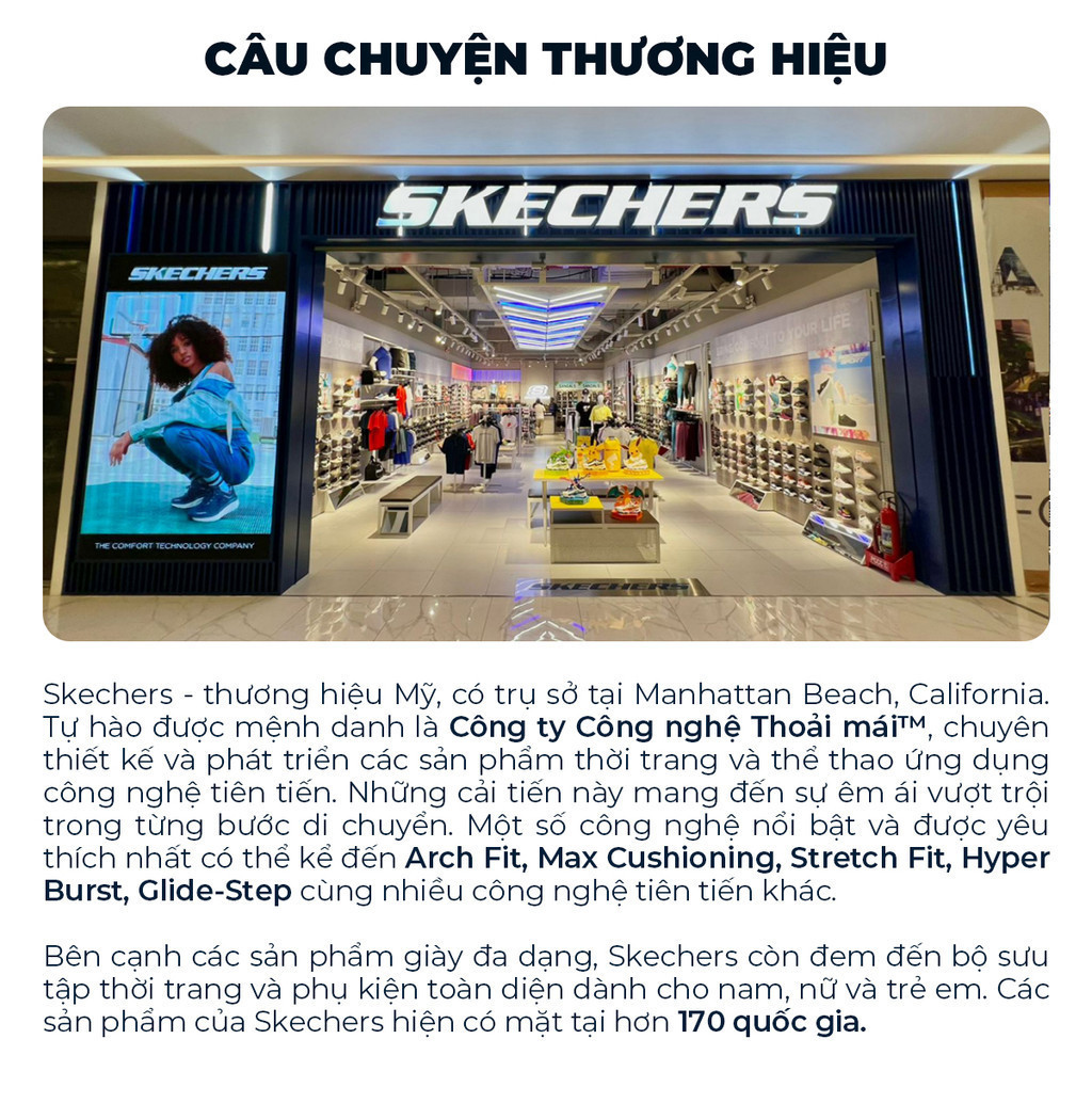 Mô tả Giày Thể Thao Bé Trai Skechers Foamies Swifters - 406823L-BLK - 9