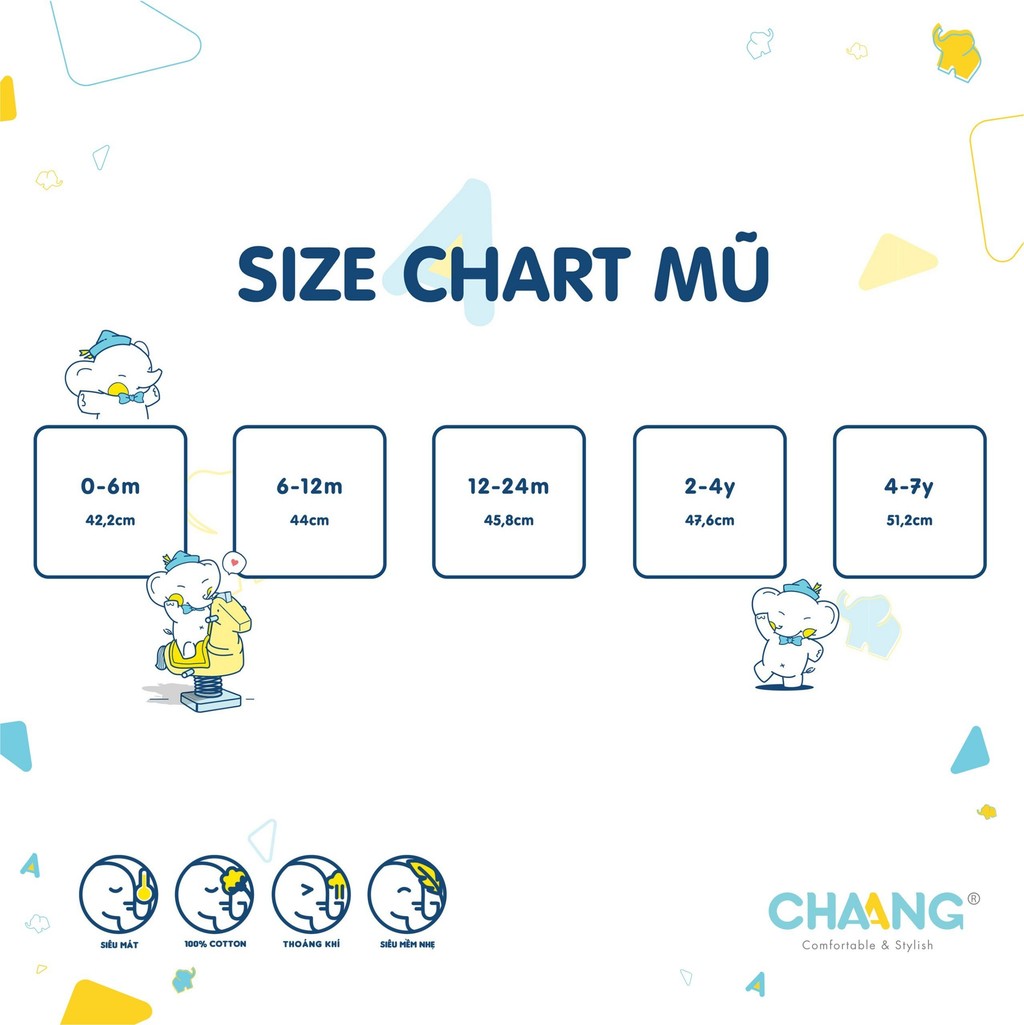 Mô tả Mũ vành nhiều màu  Bloom cho bé gái và bé trai - 1