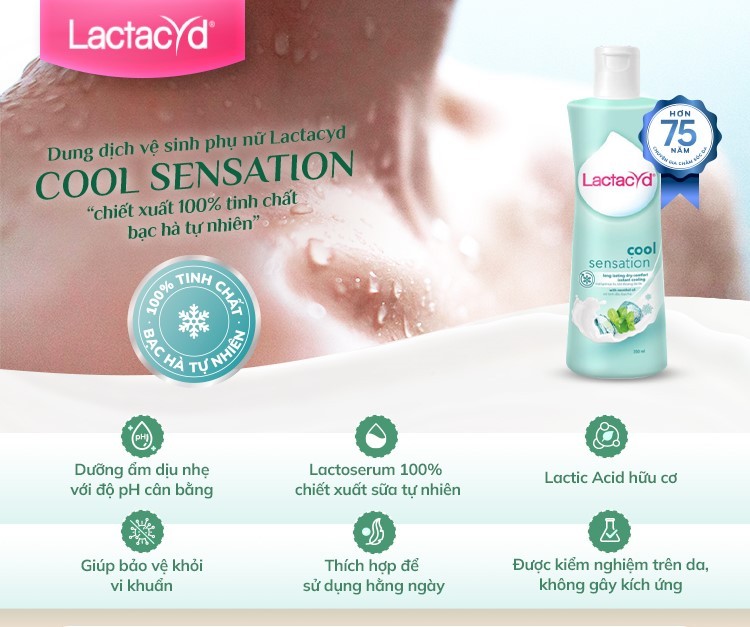 Mô tả Bộ Chai DDVS Phụ Nữ Lactacyd Cool Sensation 250ml  +  Lactacyd Odor Fresh 250ml - 1