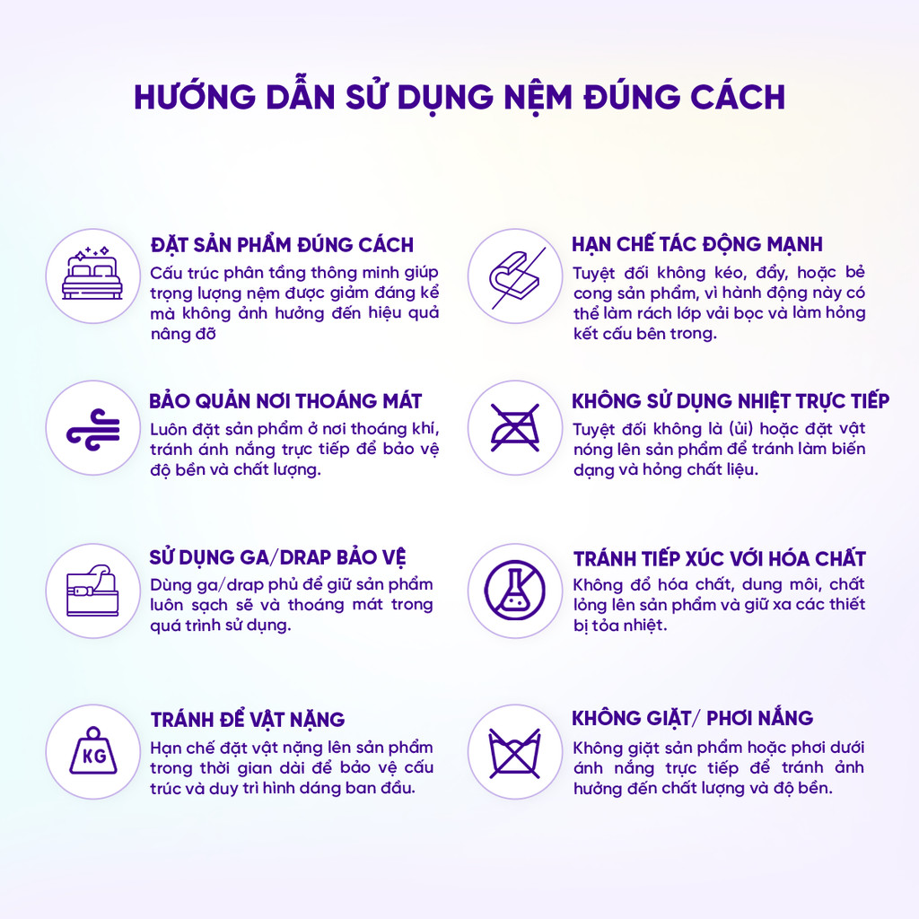 Nệm Gấp 3 Vua Nệm Goodnight Akita 8cm