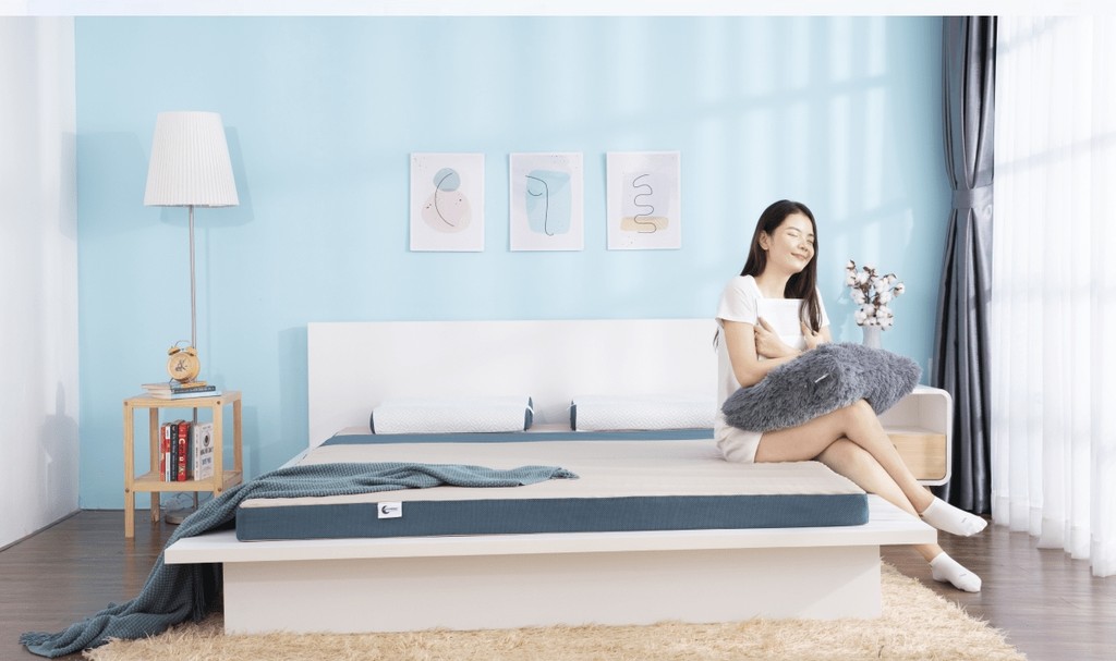 Mô tả Nệm Foam Goodnight Massage 9cm, Đệm Foam Vua Nệm, Cấu Trúc Lượn Sóng, Duy Trì Tư Thế Nằm, Chứng nhận CertiPur-US - 7