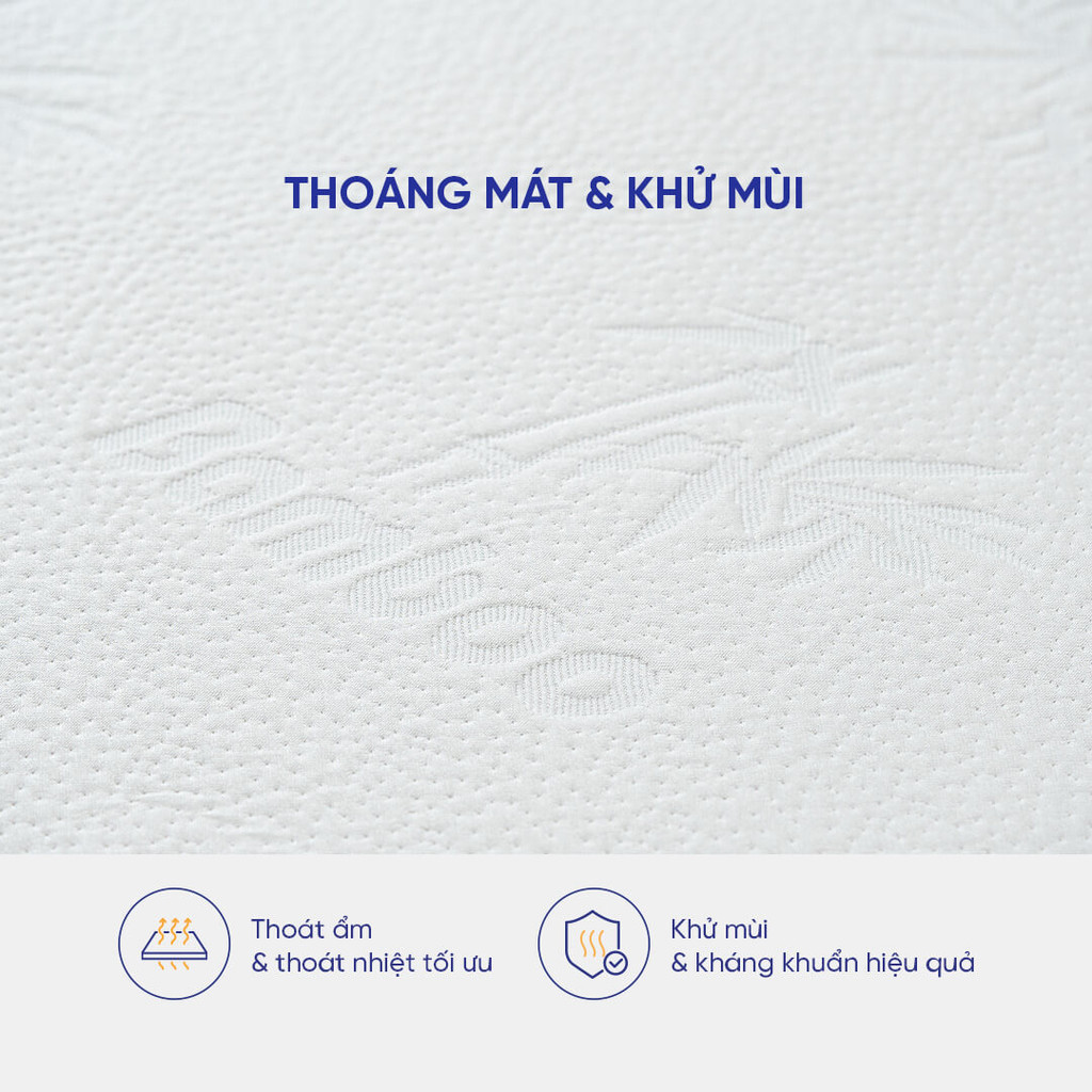 Mô tả Bảo vệ nệm Doona Bamboo 30cm chống bụi bẩn nấm mốc, khử mùi thoáng khí, thoát nhiệt tối ưu - 2