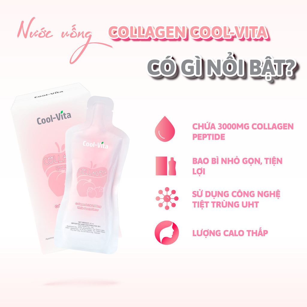 Nước uống Collagen Coolvita 2