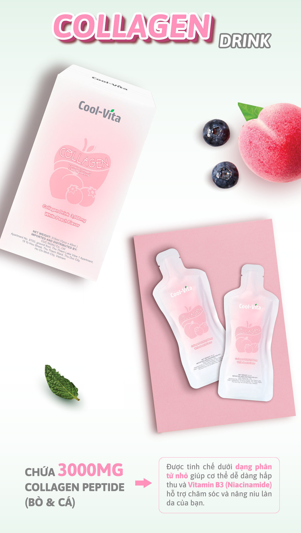 Nước Uống Collagen Coolvita