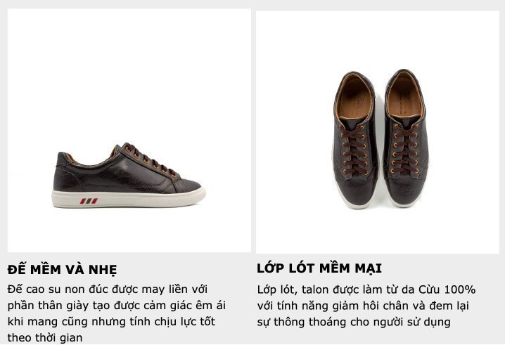 Mô tả -Giày Sneakers Nam Tomoyo Lót Da Cừu Màu Nâu  TMN10902 - 2