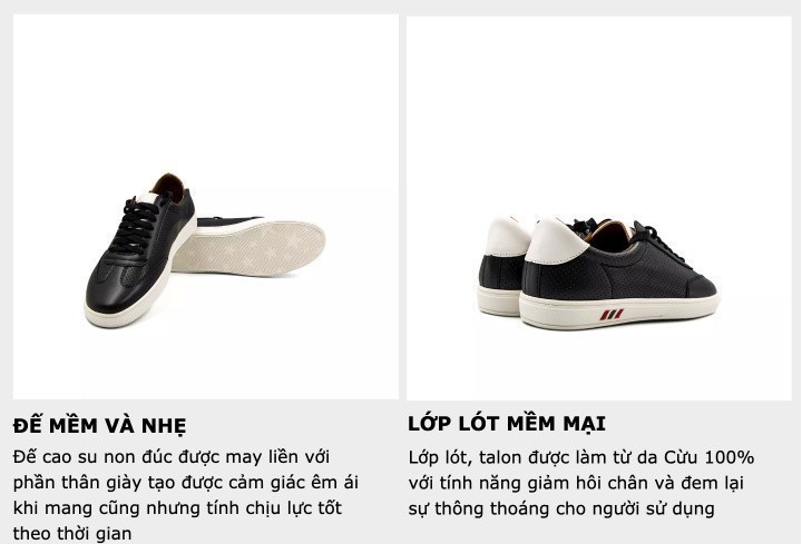 Mô tả Giày Sneaker Nam Lót Da Cừu Siêu Êm Thoáng Khí - TOMOYO TMN21501 - 2