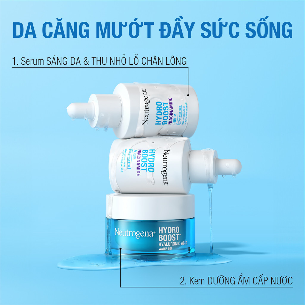 Mô tả Kem dưỡng ẩm cấp nước Neutrogena® Hydro Boost Hyaluronic Acid Water Gel (50g) - 9